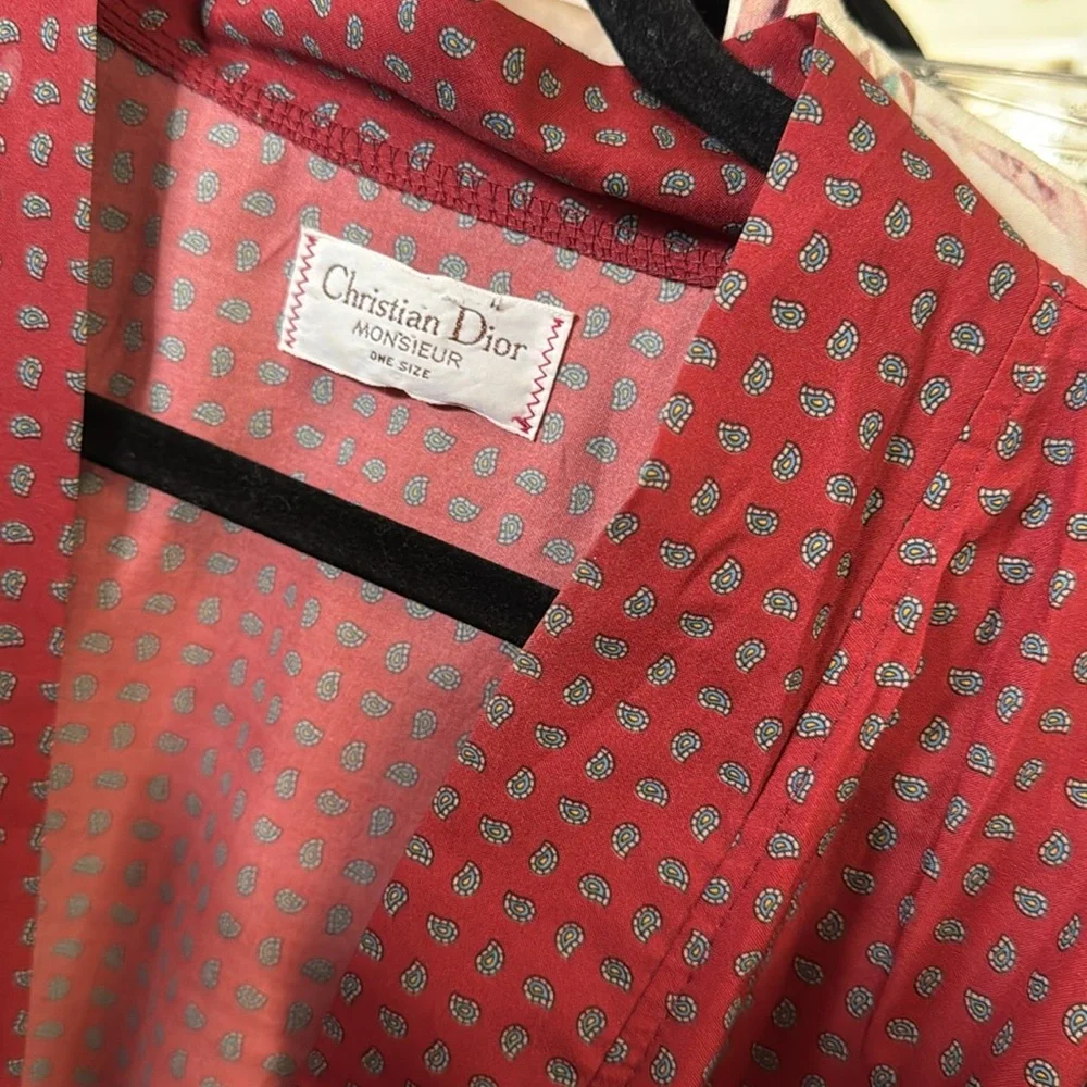 Vintage Christian Dior Robe - Picture 2 of 6